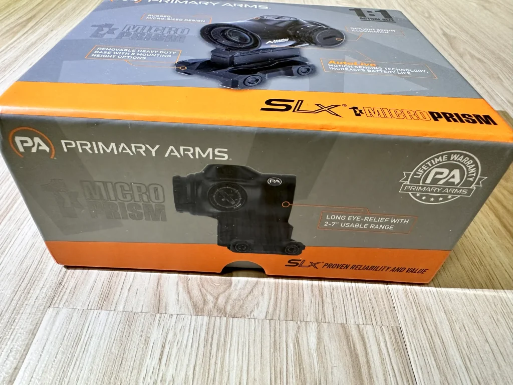 Primary Arms SLx 3x MicroPrism